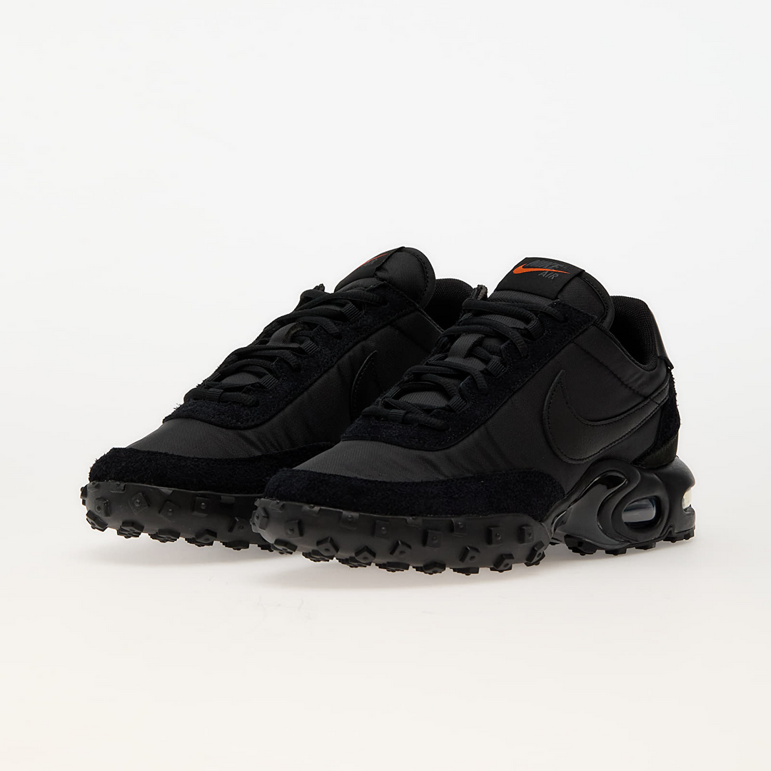 Nike Air Max Waffle Sp "Triple Black" Czarne FV6946-001