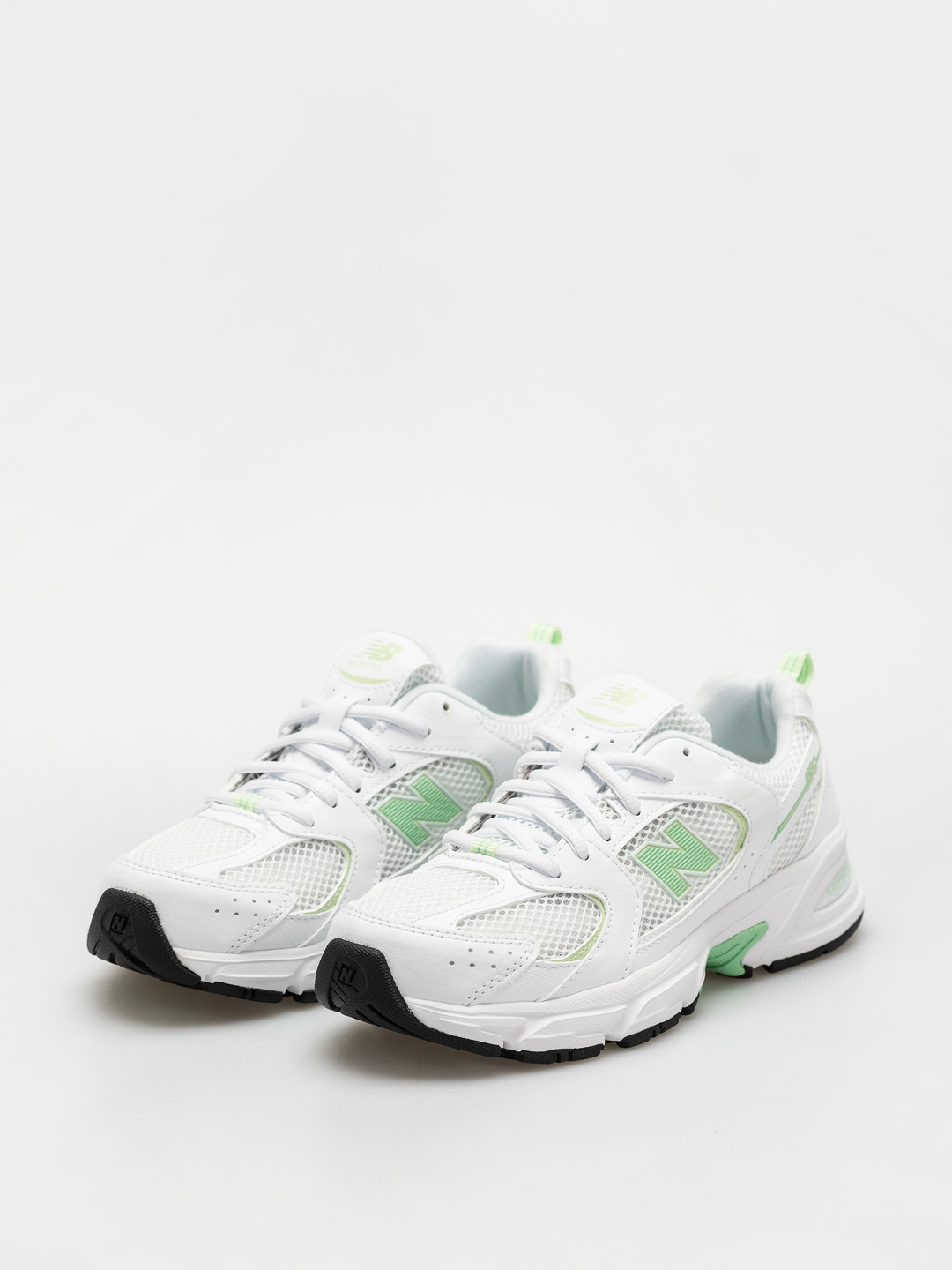 New Balance 530 "White Green" Białe Buty Sportowe Sneakersy GR530SM