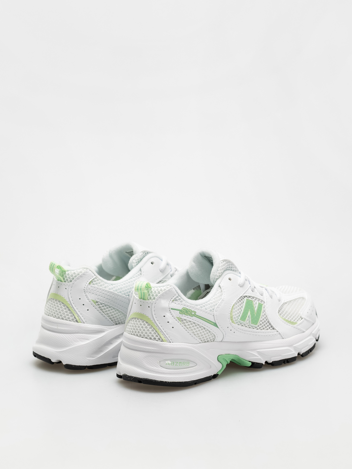 New Balance 530 "White Green" Białe Buty Sportowe Sneakersy GR530SM
