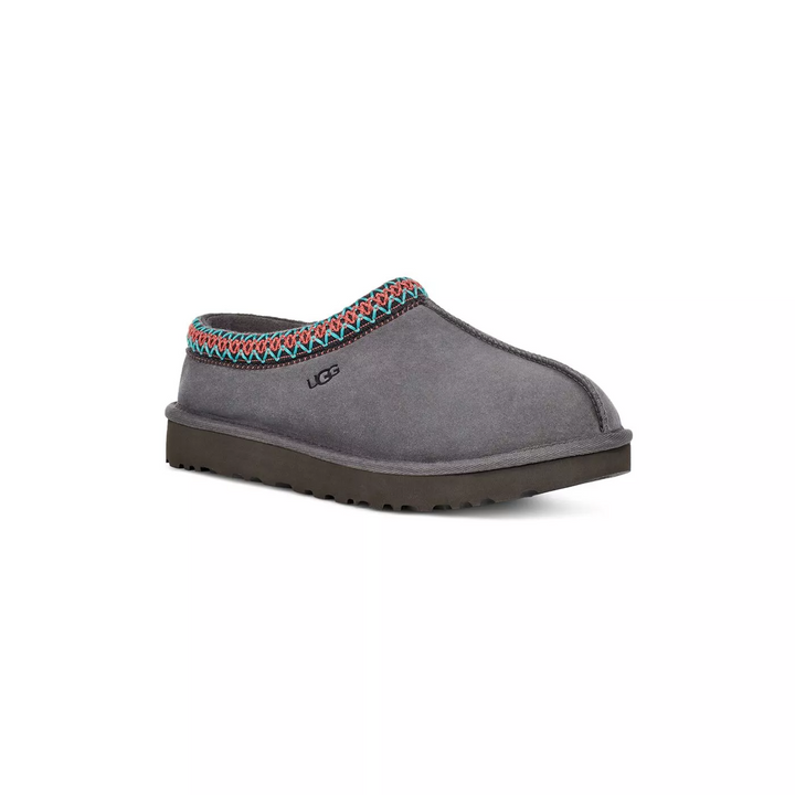 UGG Tasman Slipper Dark Grey Damskie Kapcie Szare 5955-DGRY