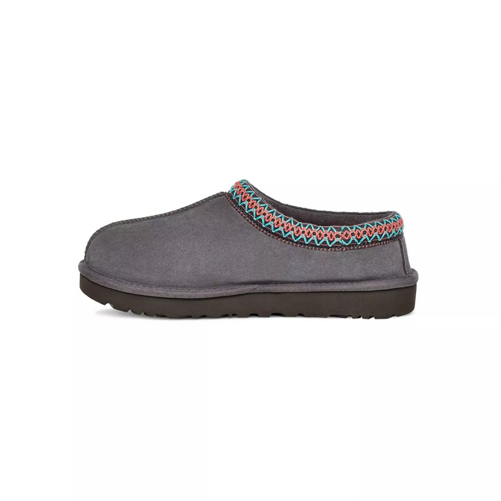 UGG Tasman Slipper Dark Grey Damskie Kapcie Szare 5955-DGRY