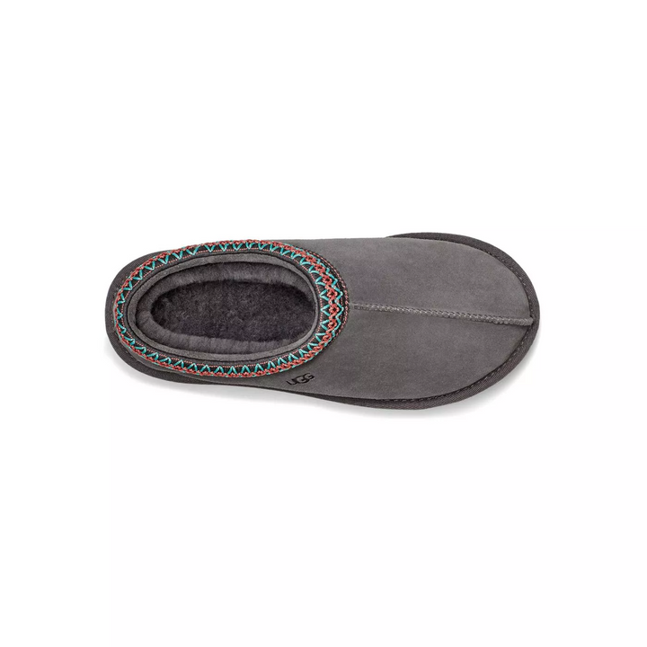 UGG Tasman Slipper Dark Grey Damskie Kapcie Szare 5955-DGRY