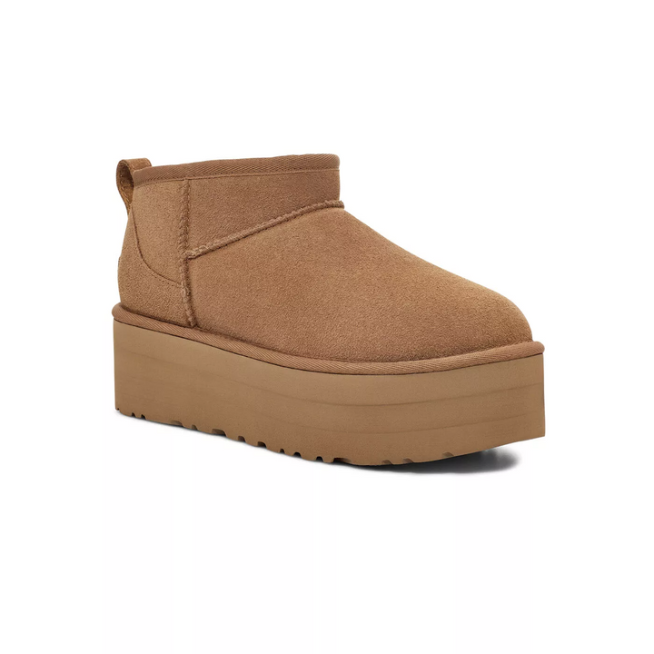 UGG W Classic Ultra Mini Platform "Chestnut" Beżowe 1135092-CHE