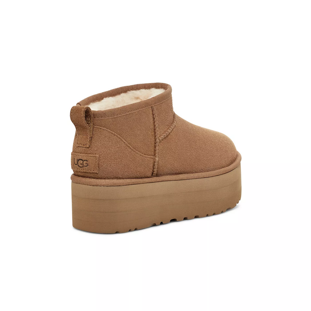 UGG W Classic Ultra Mini Platform "Chestnut" Beżowe 1135092-CHE