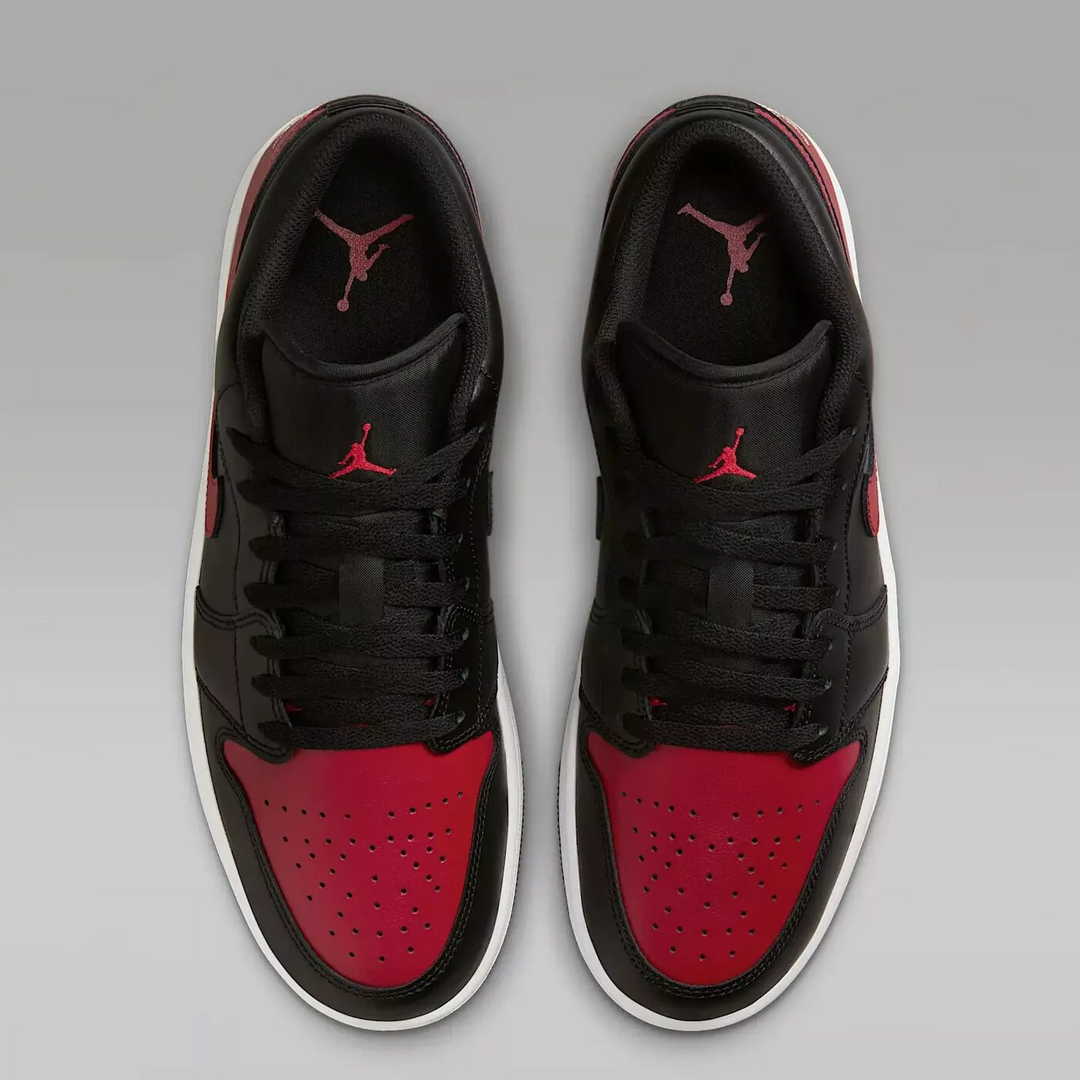 Air Jordan 1 Low "Bred Twist" Czerwone 553558-067