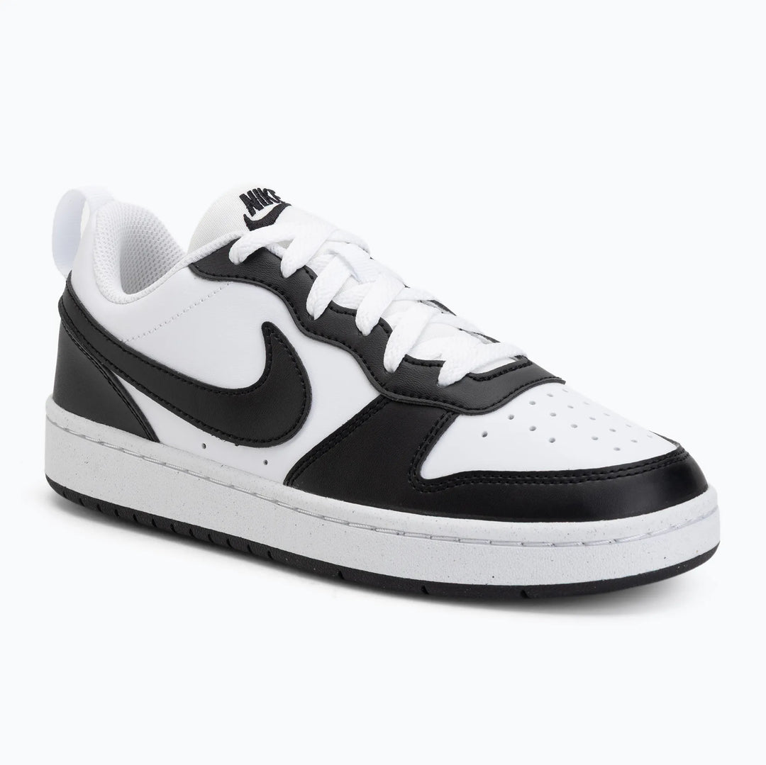 Nike Court Borough Low Recraft GS "White Black" Białe Czarne Buty Sportowe Sneakersy DV5456-131