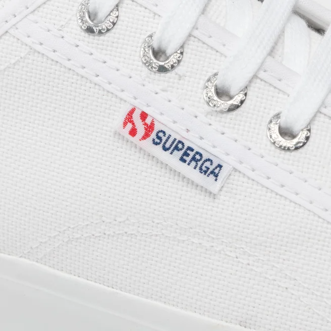 Superga Białe Buty Wiązane Damskie WLJ