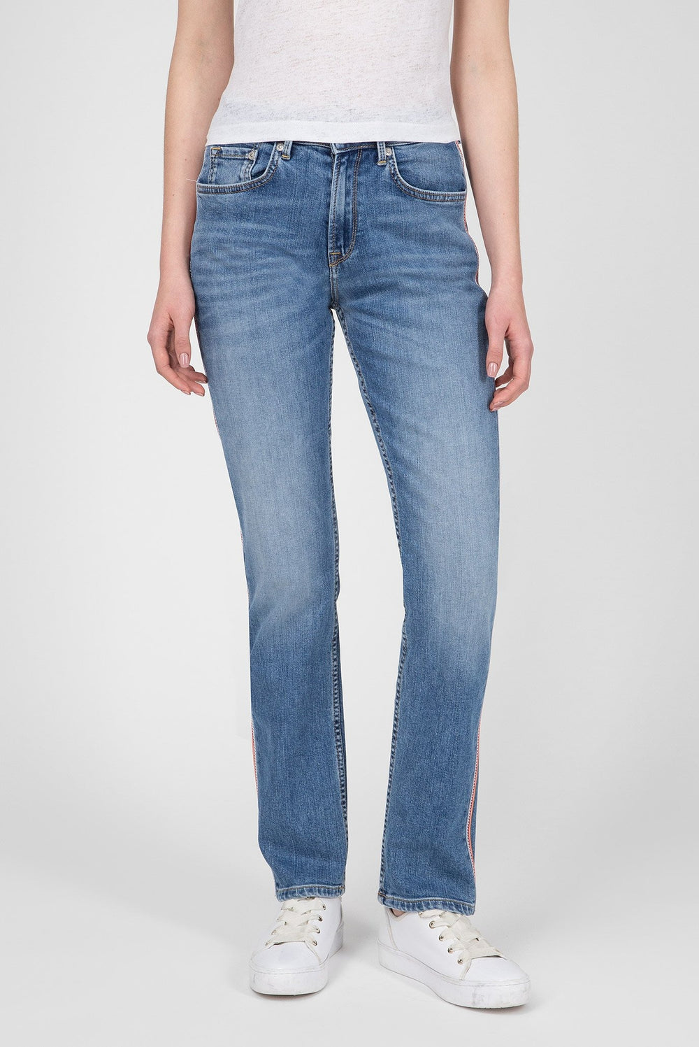 Pepe Jeans Mary Bling Damskie Spodnie Jeansowe WJZ