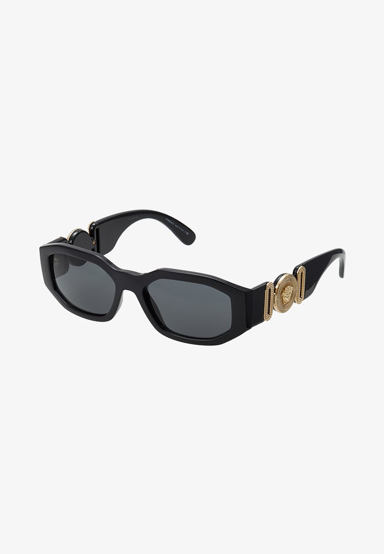 Versace Medusa Biggie VE4361 Czarne Prostokątne Okulary Przeciwsłoneczne Unisex