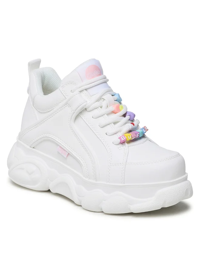 Buffalo Cld Corin Candy Białe Sneakersy Damskie BN16308831