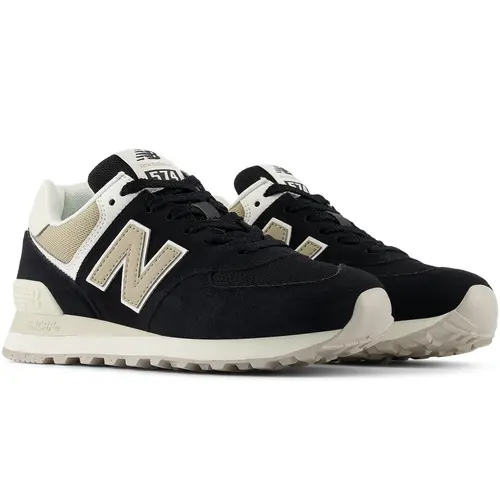 New Balance 574 "Black" Czarne WL574-DK2