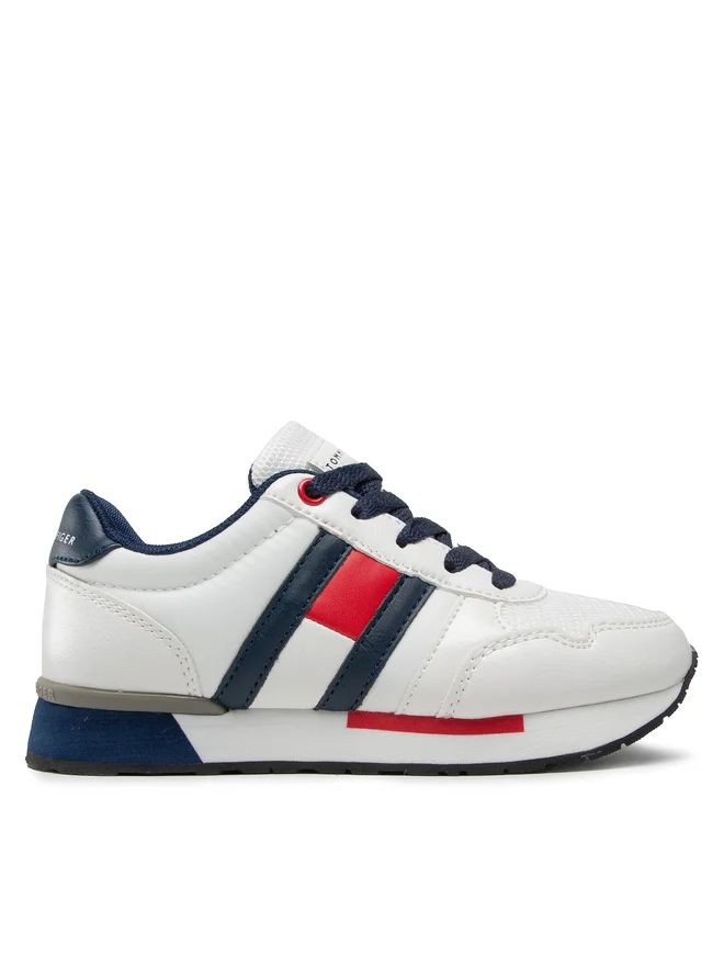 Tommy Hilfiger Białe Buty Damskie Sneakersy Low Cut