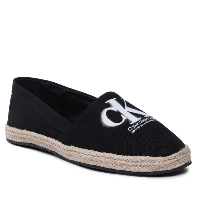 Calvin Klein Jeans Espadryle Damskie Czarne YW0YW01032 L