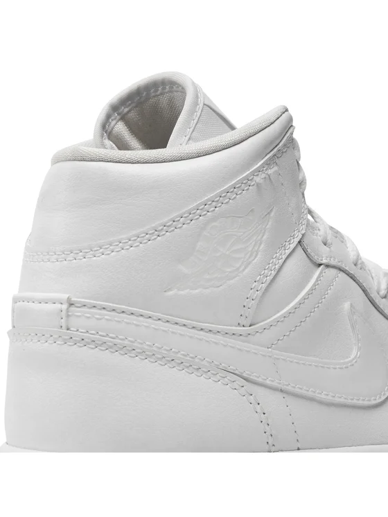 Air Jordan 1 Mid "Triple White" Białe DV0991-111