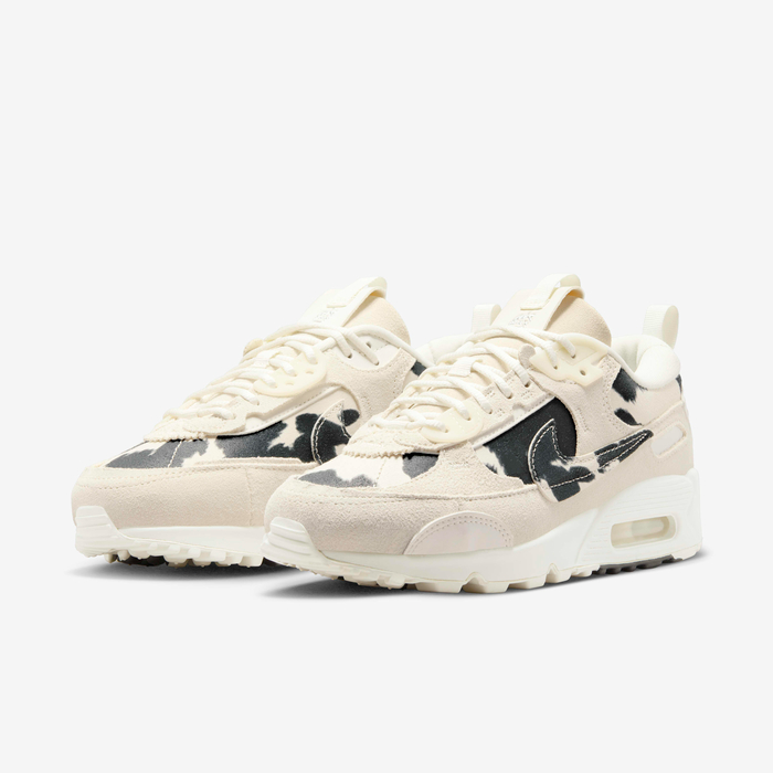 Nike Air Max 90 Futura "Cow Print" Białe Czarne FN7170-133