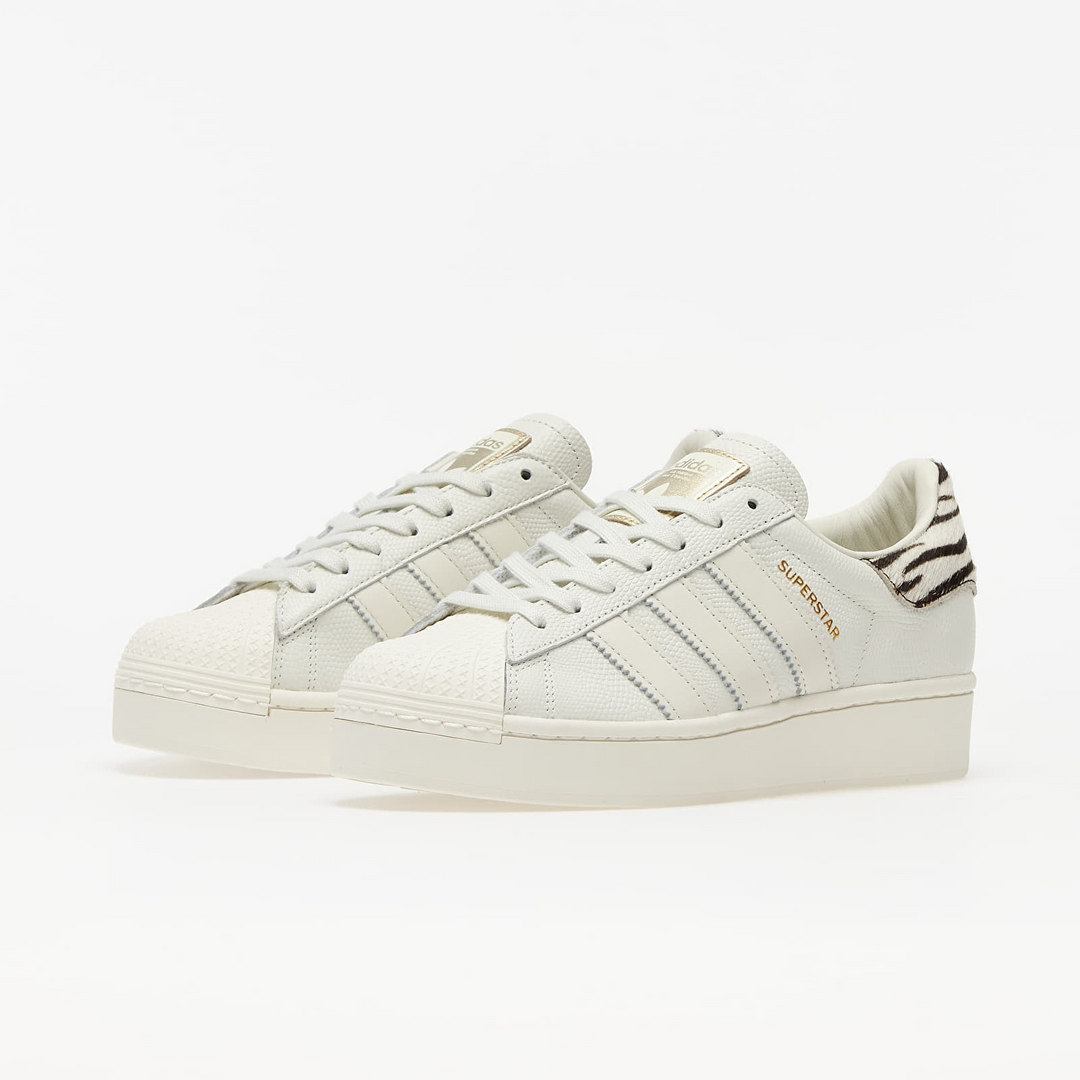 adidas Superstar Bold W "White Leopard" Białe FV3458