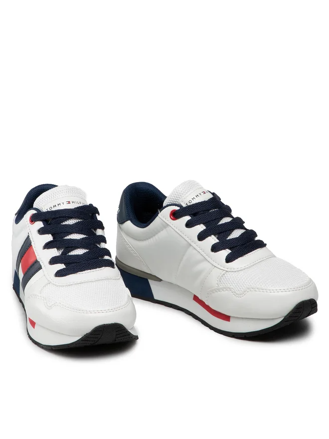 Tommy Hilfiger Białe Buty Damskie Sneakersy Low Cut