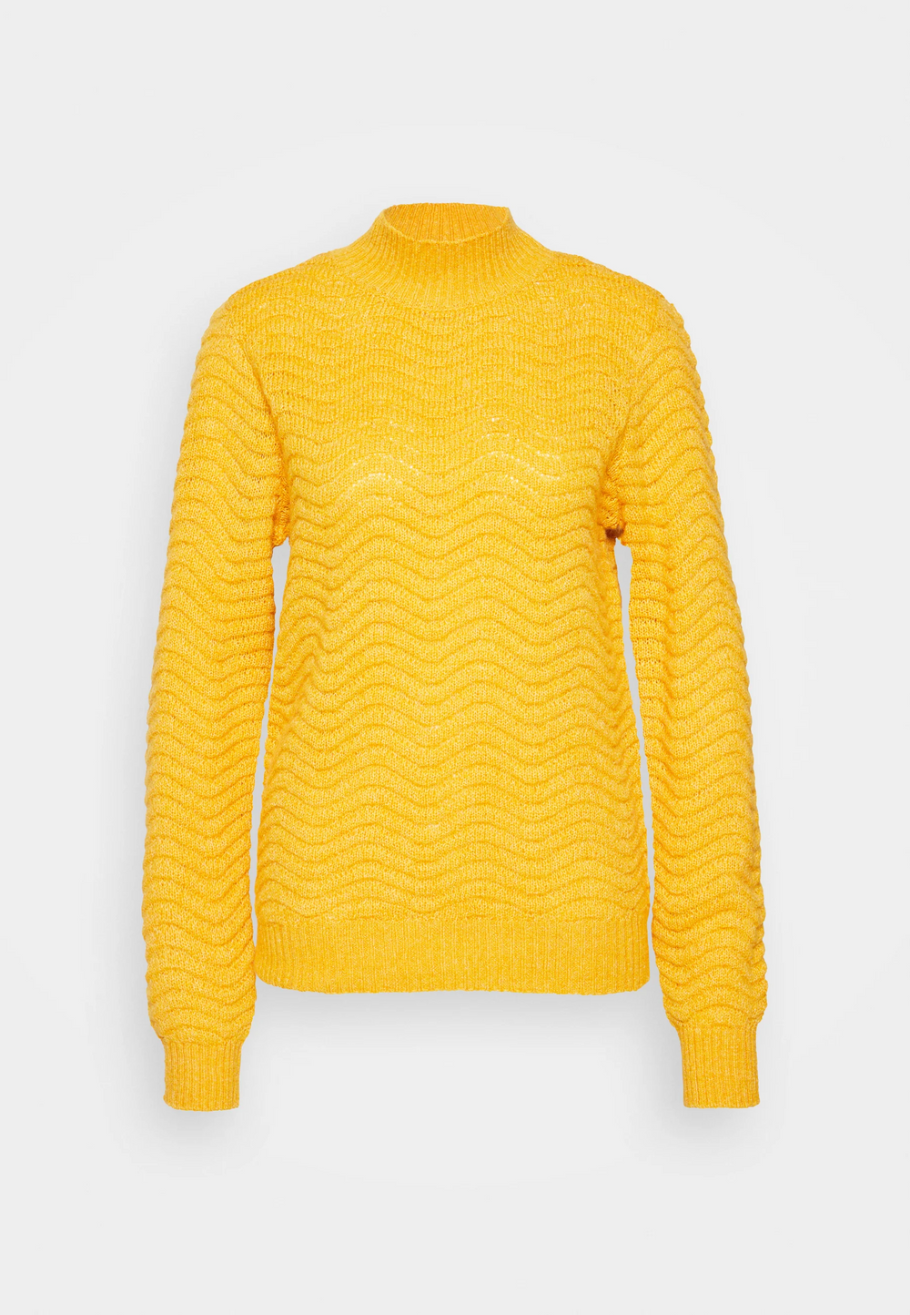 YAS Yasbetricia Knit Pullover Pomarańczowy Sweter