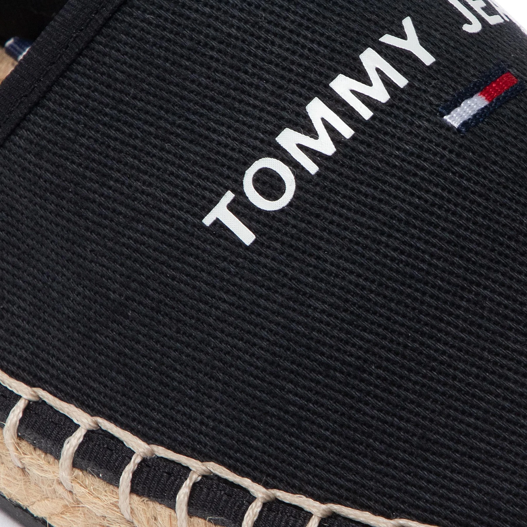 Tommy Hilfiger Jeans Espadryle Czarne EN0EN01815 WL