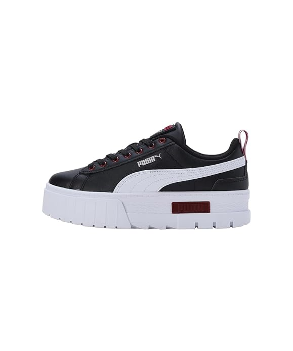 Puma Mayze Soft Leo Wns Damskie Buty Sportowe na platformie czarne 38502301