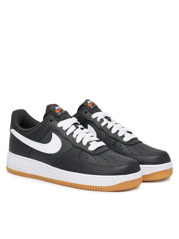 Nike Air Force 1 "Anthracite Gum" Czarne Sneakersy Buty Sportowe Męskie II7630-001
