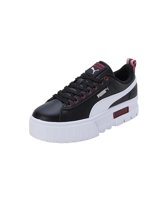 Puma Mayze Soft Leo Wns Damskie Buty Sportowe na platformie czarne 38502301