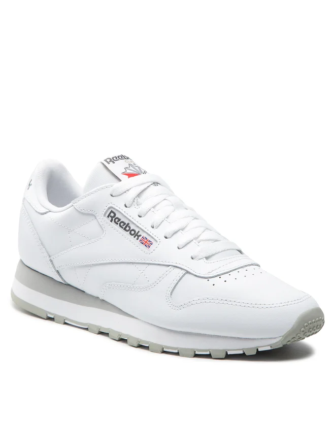 Reebok Classic Leather Sneakersy Białe