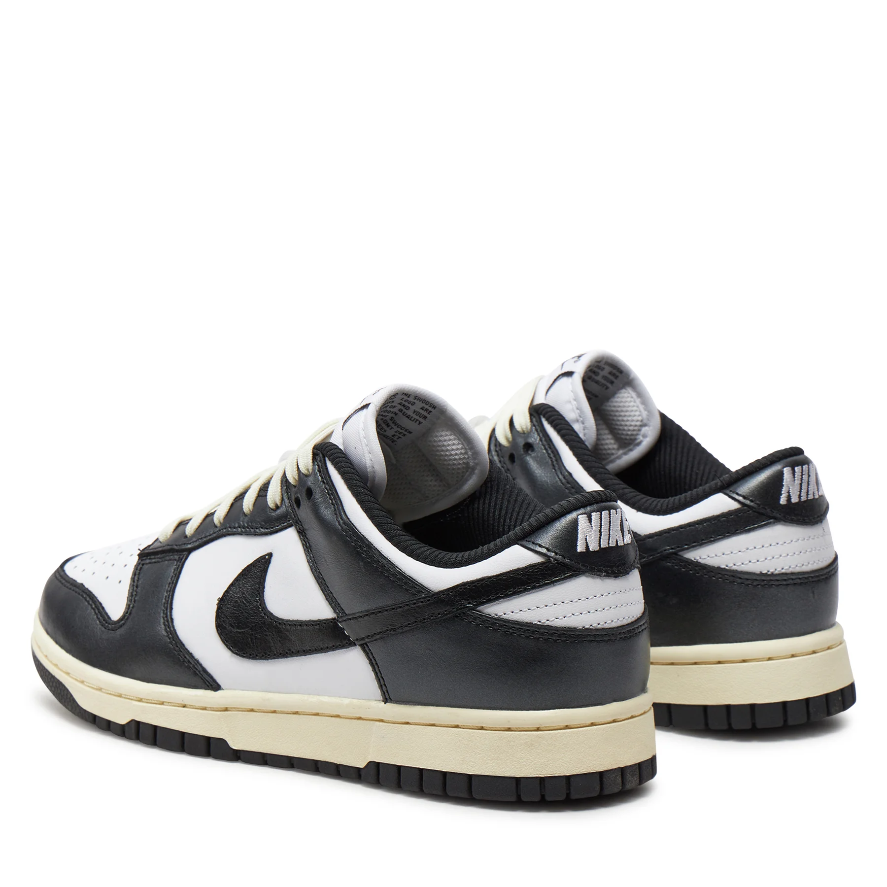 Nike Dunk Low Vintage Wmns PRM Czarne-Białe FQ8899-100 A