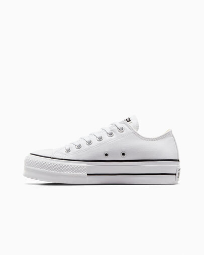 Converse Chuck Taylor All Star Platform Białe Trampki