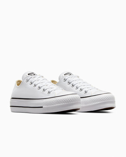 Converse Chuck Taylor All Star Platform Białe Trampki