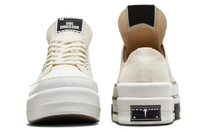 Converse Chuck 70 Low x Rick Owens DRKSHDW "Beige" Beżowe Trampki Buty Sportowe Sneakersy A04955C