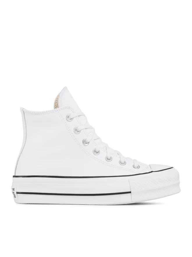 Converse Ctast Lift Clean Hi Damskie Trampki na platformie białe 561676C