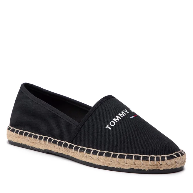 Tommy Hilfiger Jeans Espadryle Czarne EN0EN01815 WL