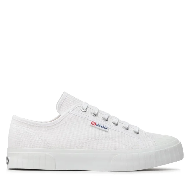 Superga Białe Buty Wiązane Damskie WLJ