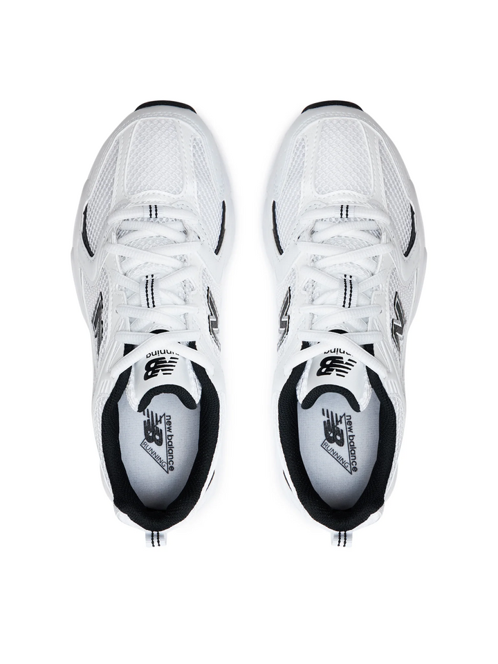 New Balance 530 "White Black" Białe Czarne Damskie Buty Sportowe Sneakersy MR530EWB