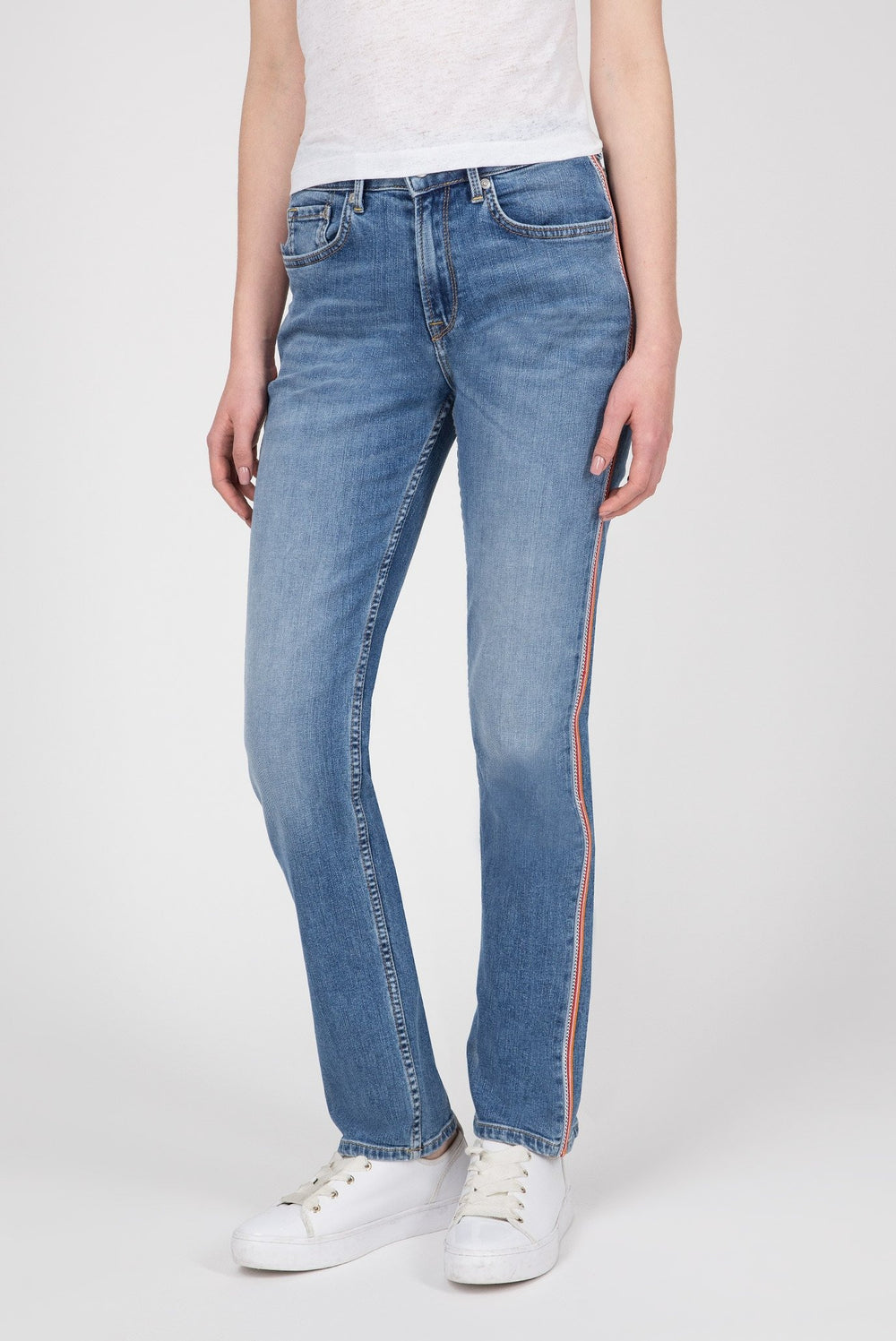 Pepe Jeans Mary Bling Damskie Spodnie Jeansowe WJZ