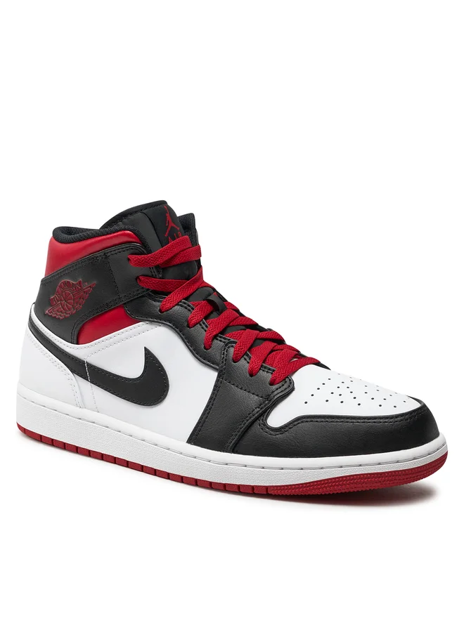 Air Jordan 1 Mid Gym Red Black Toe DQ8426-106