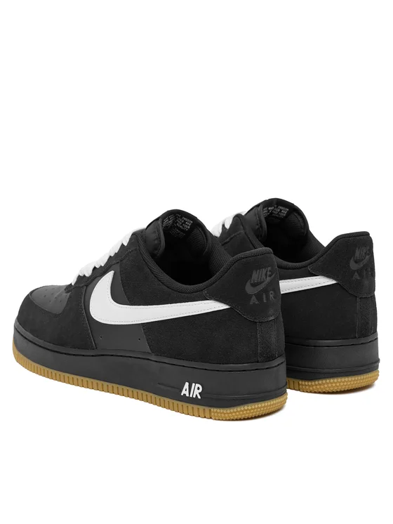Nike Air Force 1 Low '07 LV8 "Black Gum" Czarne IB6388-001