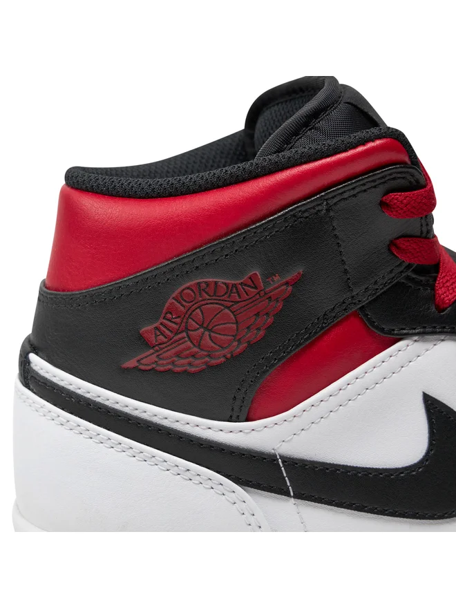 Air Jordan 1 Mid Gym Red Black Toe DQ8426-106