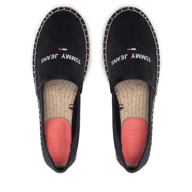 Tommy Hilfiger Jeans Espadryle Czarne EN0EN01815 WL