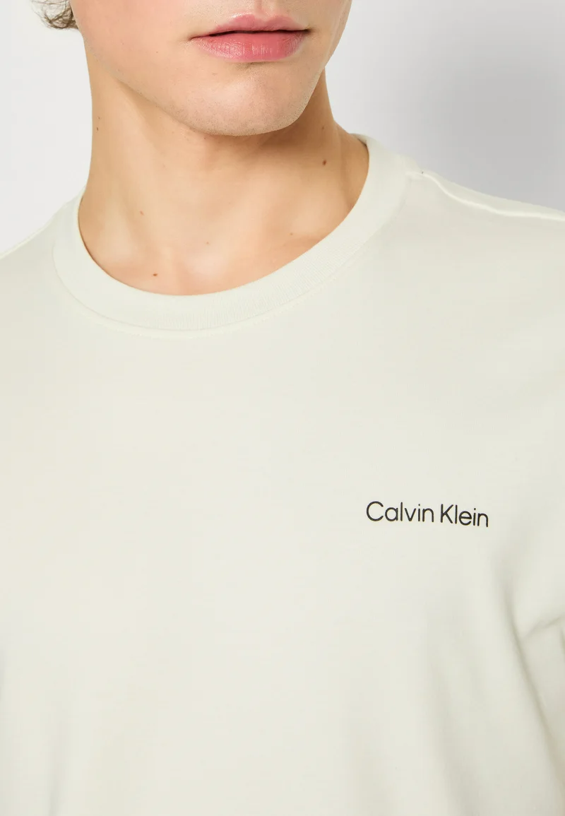 Calvin Klein Mleczna Koszulka T-shirt Męski A