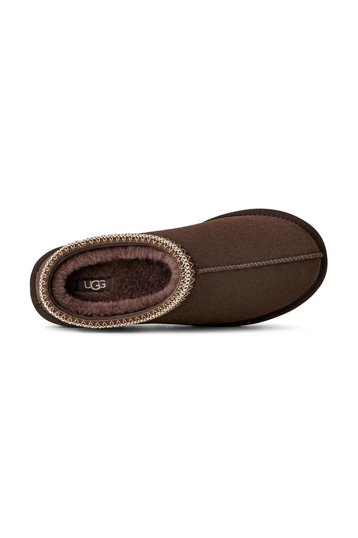 UGG Tasman Slipper Burnt Cedar Damskie Kapcie Brązowe 5955-BCDR
