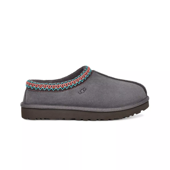 UGG Tasman Slipper Dark Grey Damskie Kapcie Szare 5955-DGRY