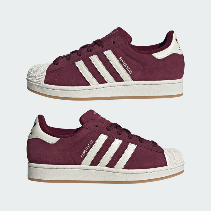 adidas Superstar II "Maroon" Burgundowe HQ4913