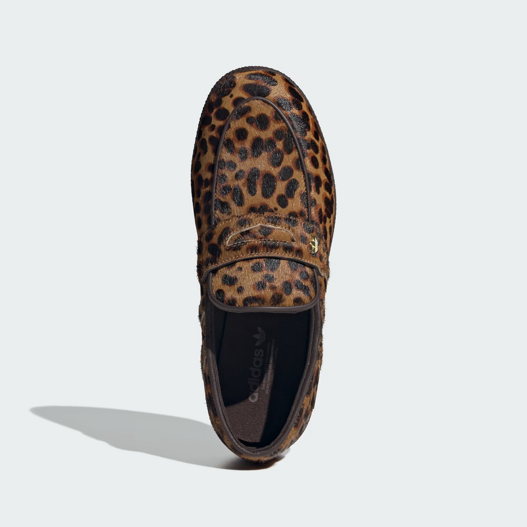 adidas Handball Spezial Loafer "Leopard" Brązowe Loafersy Damskie KJ2526