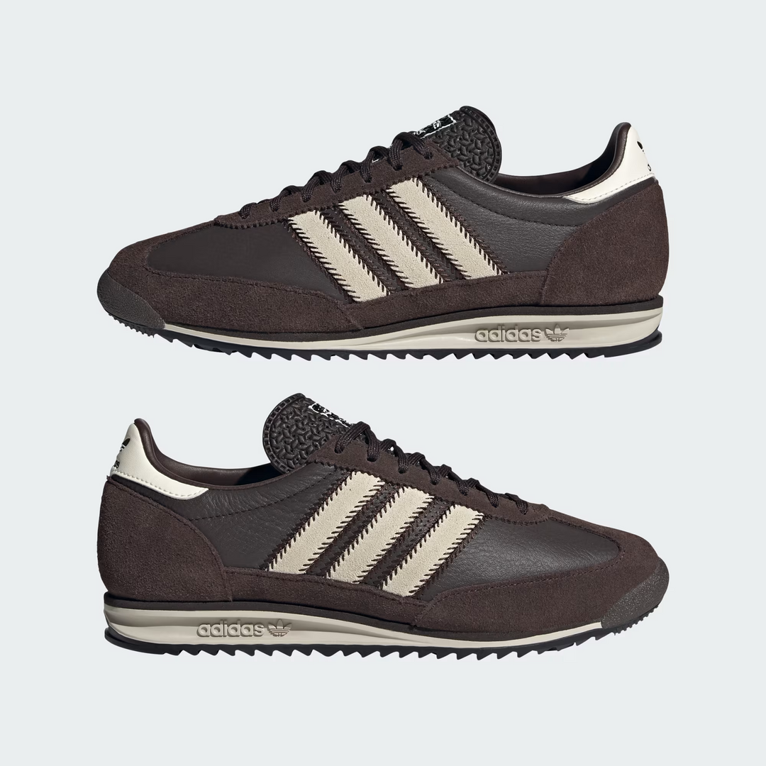 adidas SL 72 OG W "Dark Brown" Brązowe Damskie Buty Sportowe Sneakersy JS3983