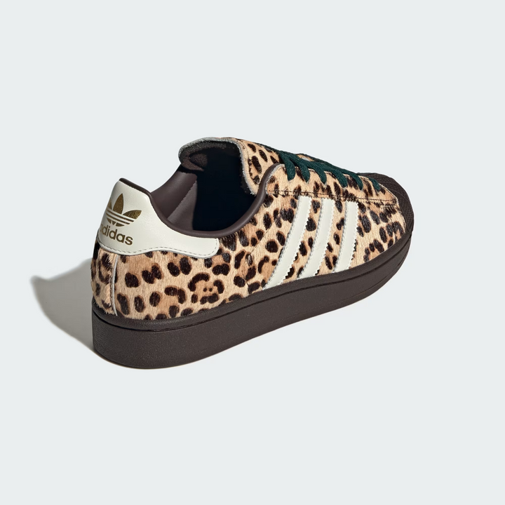 adidas Superstar II "Leopard Print" Beżowe Brązowe KI4203