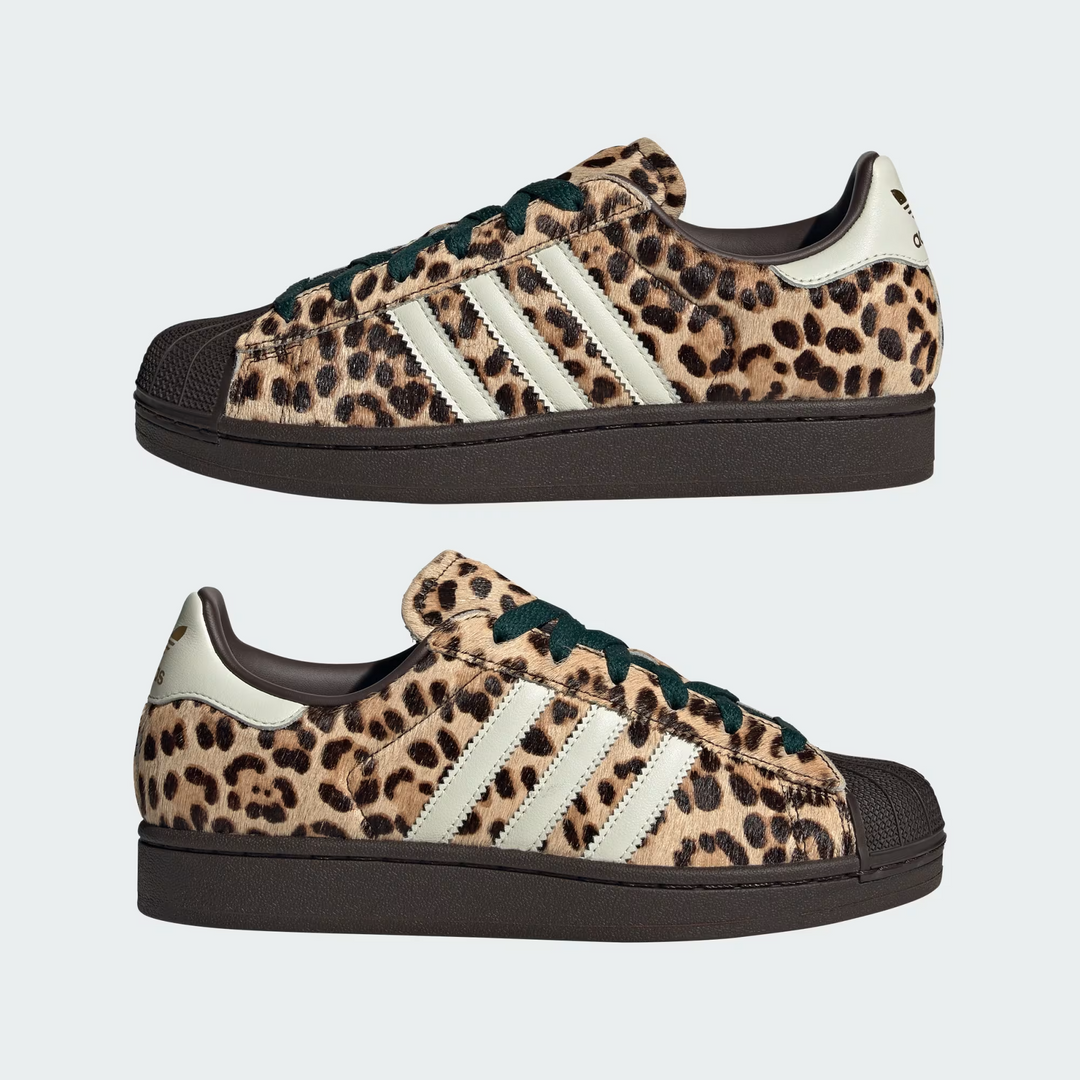 adidas Superstar II "Leopard Print" Beżowe Brązowe KI4203