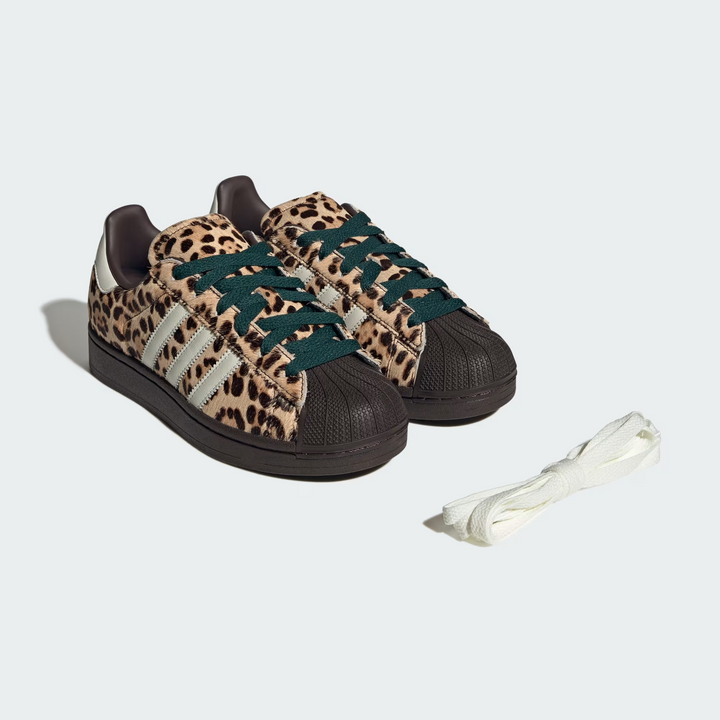 adidas Superstar II "Leopard Print" Beżowe Brązowe KI4203