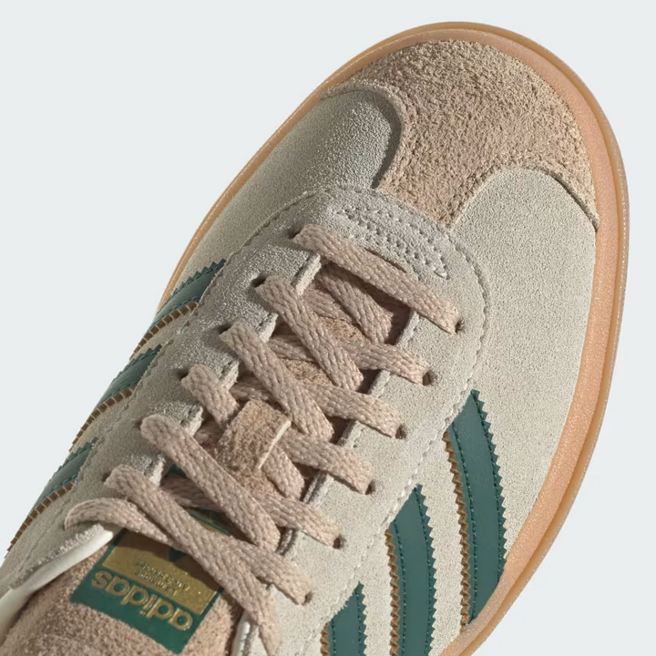 adidas Gazelle Bold Magic Beige Collegiate Green Women's ID7056